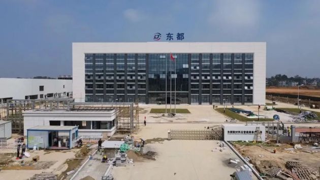 【廠房防火墻案例】江西省東都智能裝備科技有限公司
